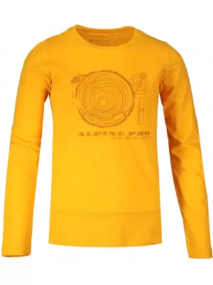 Dětské triko ALPINE PRO ESNO KTSS272 ŽLUTÁ