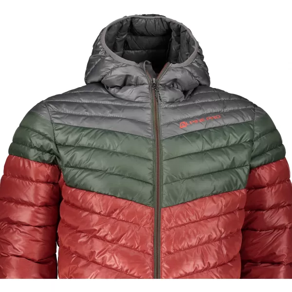  Pánská bunda ALPINE PRO MERV MJCS431 ČERVENÁ 