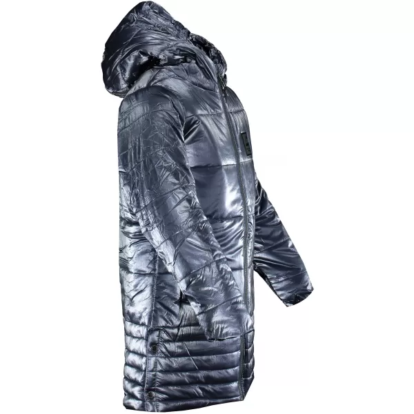  Dívčí zimní kabát ALPINE PRO OMEGO 3 KCTS020 TMAVĚ MODRÁ 