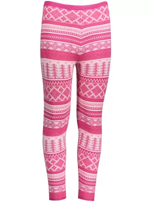 Dětské legíny ALPINE PRO COOLO KPAS196 RŮŽOVÁ