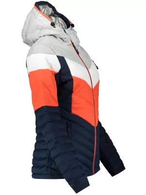Dámská péřová bunda ALPINE PRO NEITHA 3 LJCS426 ORANŽOVÁ