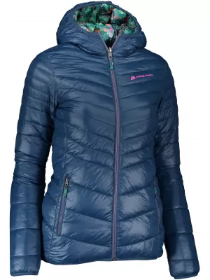 Dámská oboustranná bunda ALPINE PRO IDIKA LJCS407 TMAVĚ MODRÁ