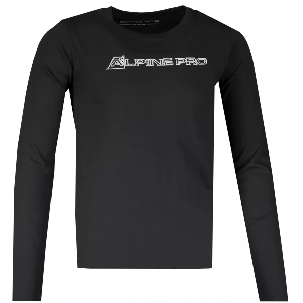  Dětské triko ALPINE PRO BERMO KTSS290 ČERNÁ 