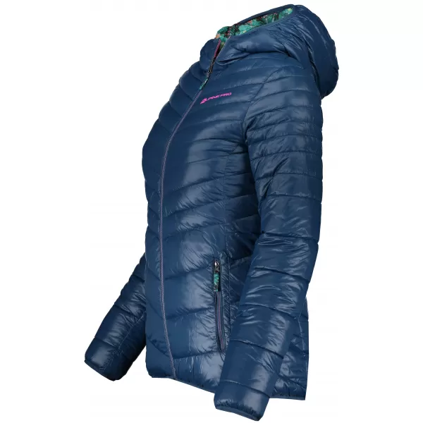  Dámská oboustranná bunda ALPINE PRO IDIKA LJCS407 TMAVĚ MODRÁ 