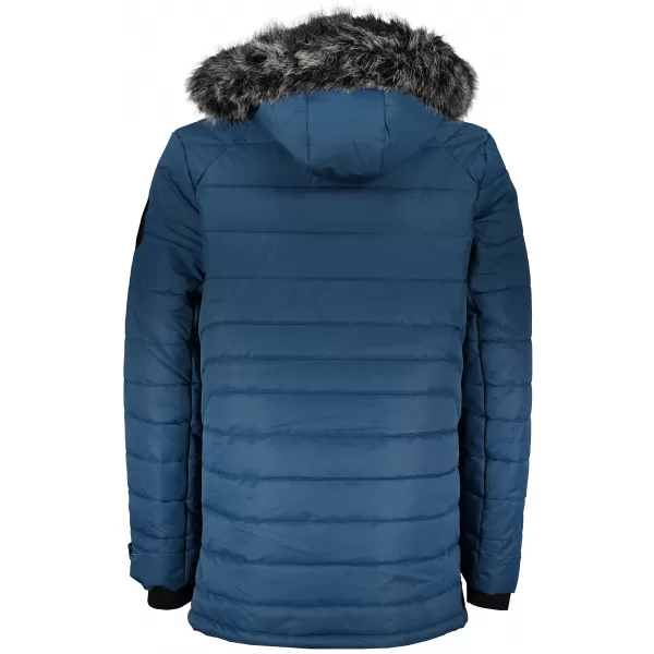  Pánská zimní bunda ALPINE PRO ICYB 6 MJCS432 MODRÁ 