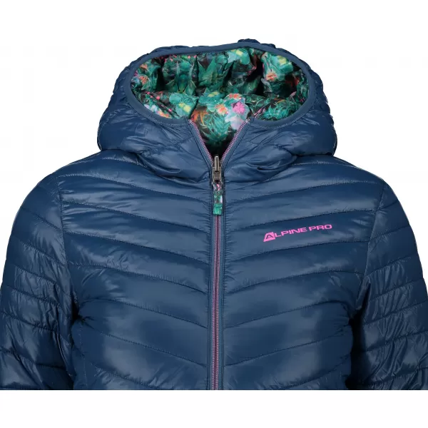  Dámská oboustranná bunda ALPINE PRO IDIKA LJCS407 TMAVĚ MODRÁ 
