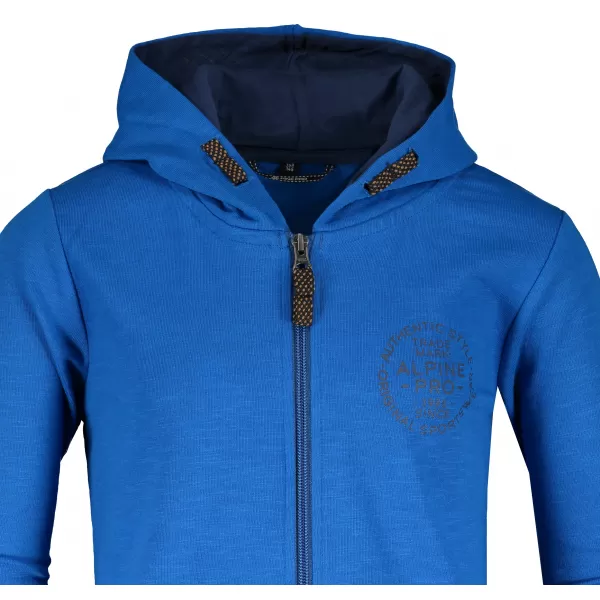  Dětská mikina ALPINE PRO FRANSO KSWT156 SVĚTLE MODRÁ 