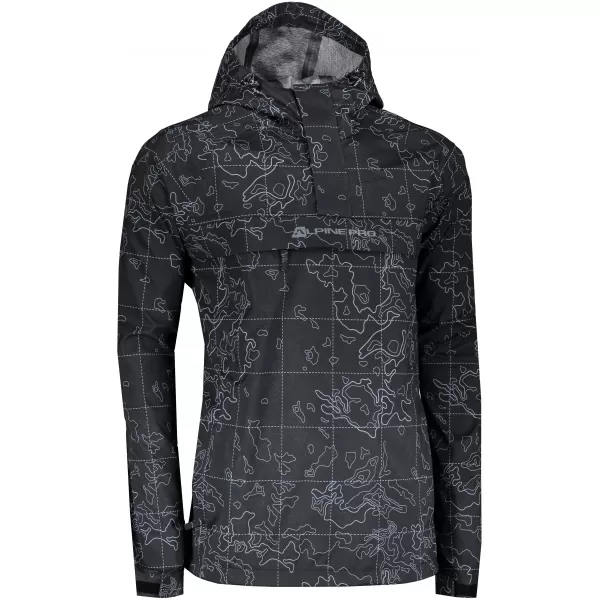  Pánská bunda ALPINE PRO PADRIG MJCT460 ČERNÁ 