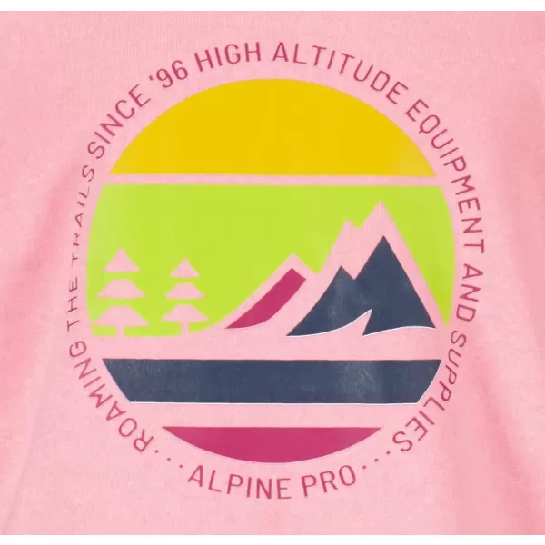  Dětská mikina ALPINE PRO RONDO KSWU168 FIALOVÁ 