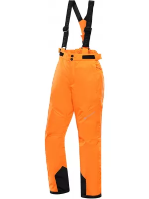Dětské lyžařské kalhoty ALPINE PRO ANIKO 5 KPAU239 ORANŽOVÁ
