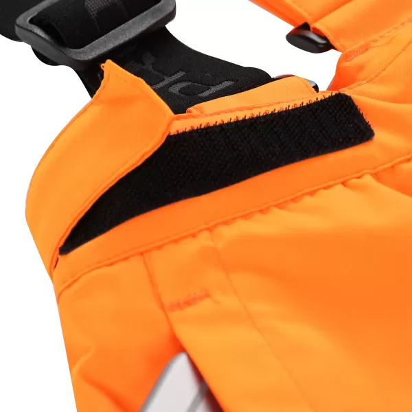  Dětské lyžařské kalhoty ALPINE PRO ANIKO 5 KPAU239 ORANŽOVÁ 