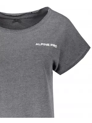 Dámské šaty ALPINE PRO HEMADA LSKX418 TMAVĚ ŠEDÁ