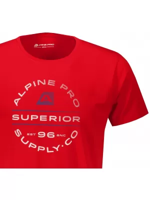 Pánské triko ALPINE PRO ALLON MTSY761 ČERVENÁ