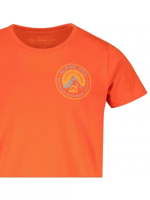 Dětské triko ALPINE PRO OBOTO KTSY405 ORANŽOVÁ