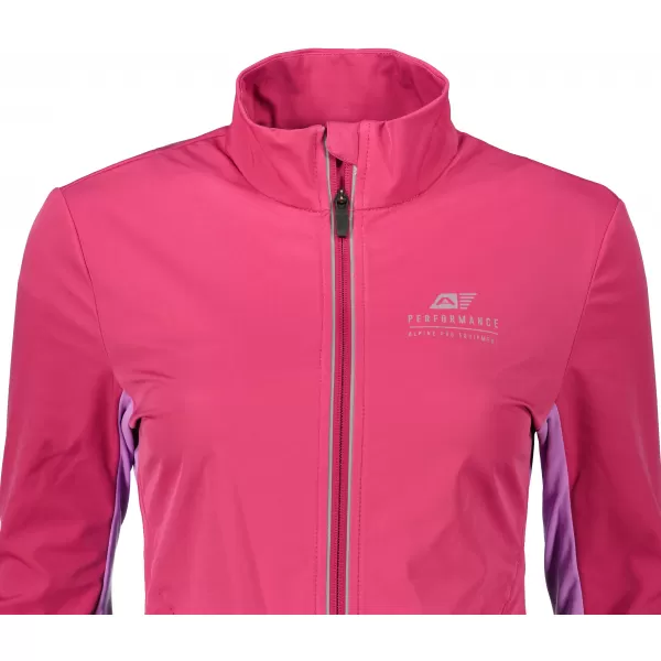  Dámská softshellová bunda ALPINE PRO TYCHA LJCY526 FUCHSIOVÁ 