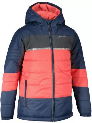 Dětská bunda ALPINE PRO JORGO KJCY283 RŮŽOVÁ