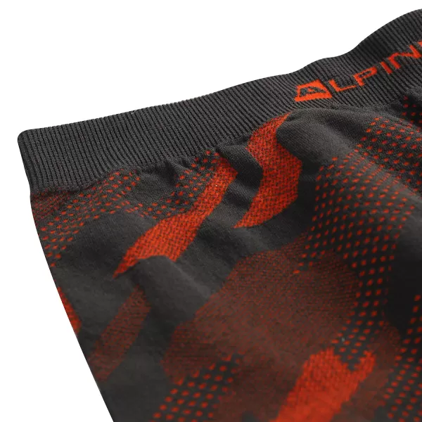  Dětské termokalhoty ALPINE PRO CALONO KUNY035 ORANŽOVÁ 