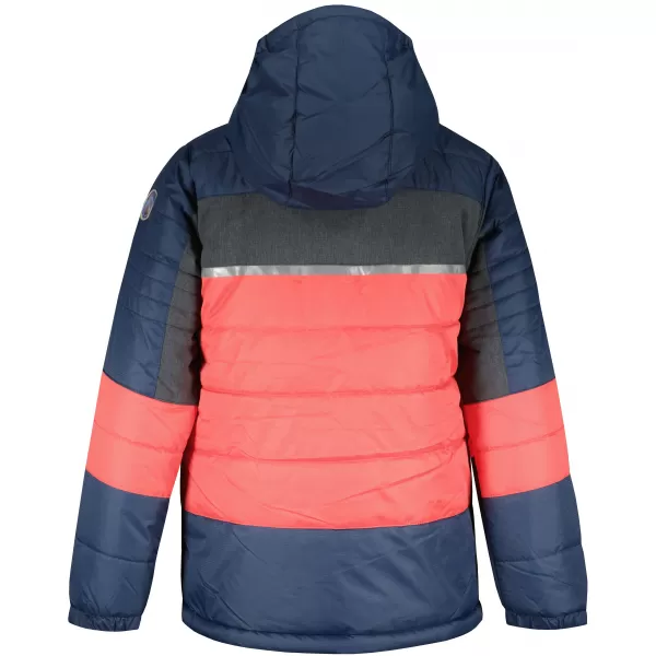  Dětská bunda ALPINE PRO JORGO KJCY283 RŮŽOVÁ 