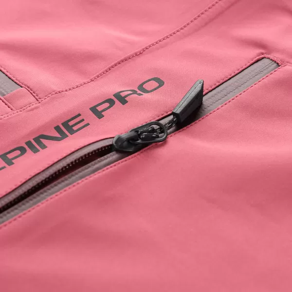  Dámská bunda ALPINE PRO GIBBA LJCY532 VÍNOVÁ 
