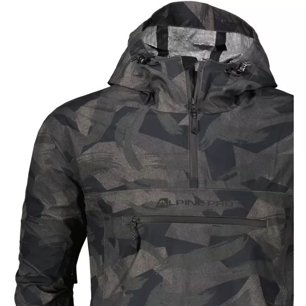  Pánská bunda ALPINE PRO GIBB MJCY560 TMAVĚ ŠEDÁ 
