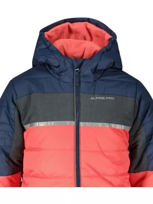 Dětská bunda ALPINE PRO JORGO KJCY283 RŮŽOVÁ