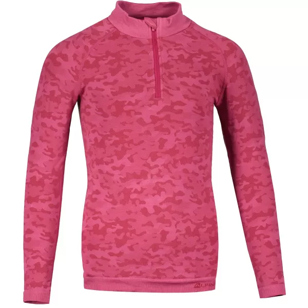  Dětské termoprádlo ALPINE PRO LUBINO KUNY036 FUCHSIOVÁ 