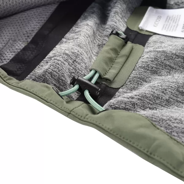  Dětská bunda ALPINE PRO GIBBO KJCY250 OLIVOVÁ 