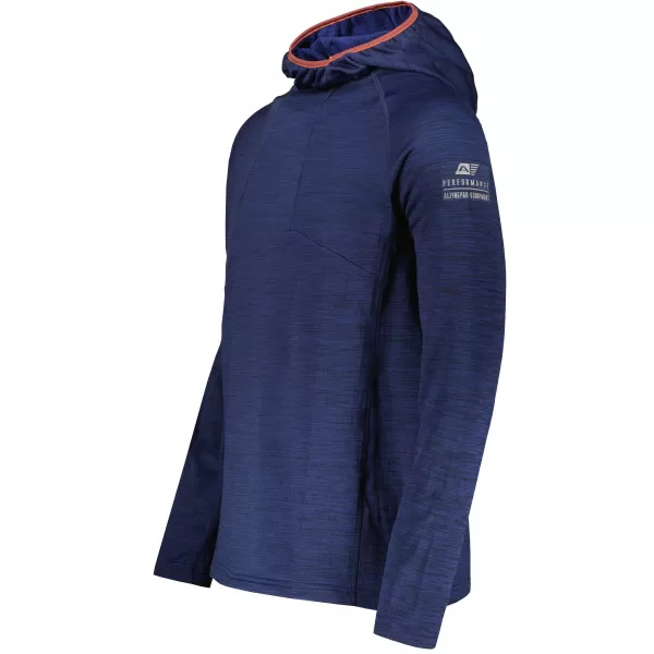  Pánská mikina ALPINE PRO HISH MSWY331 TMAVĚ MODRÁ 