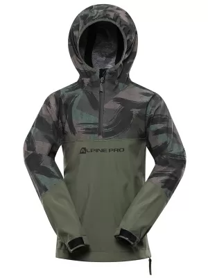 Dětská bunda ALPINE PRO GIBBO KJCY250 OLIVOVÁ
