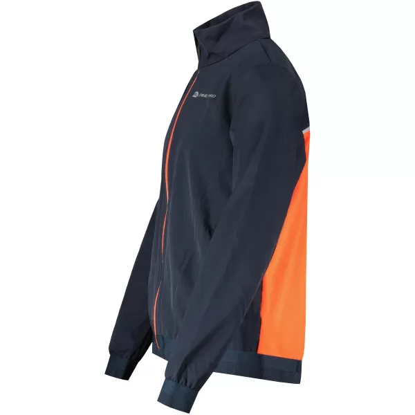  Dětská softshellová bunda ALPINE PRO TYCHO KJCY251 TMAVĚ MODRÁ/ČERNÁ 