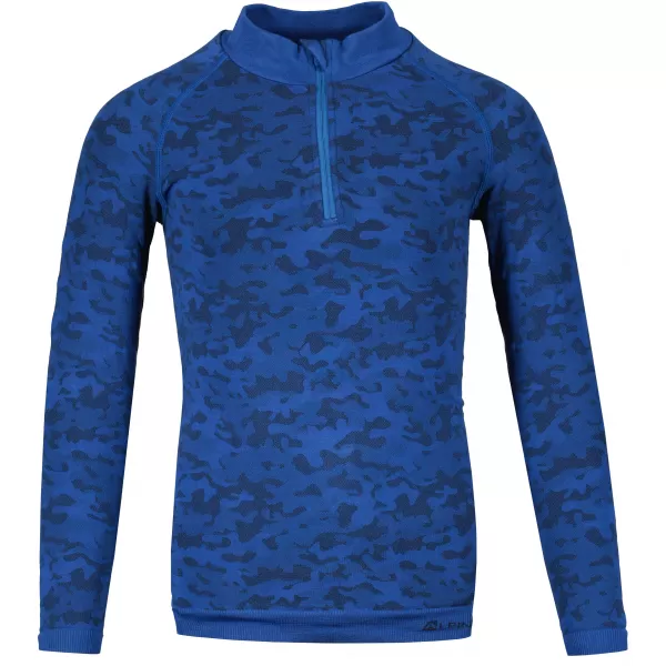  Dětské termoprádlo ALPINE PRO LUBINO KUNY036 MODRÁ 
