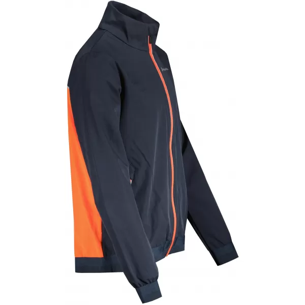  Dětská softshellová bunda ALPINE PRO TYCHO KJCY251 TMAVĚ MODRÁ/ČERNÁ 