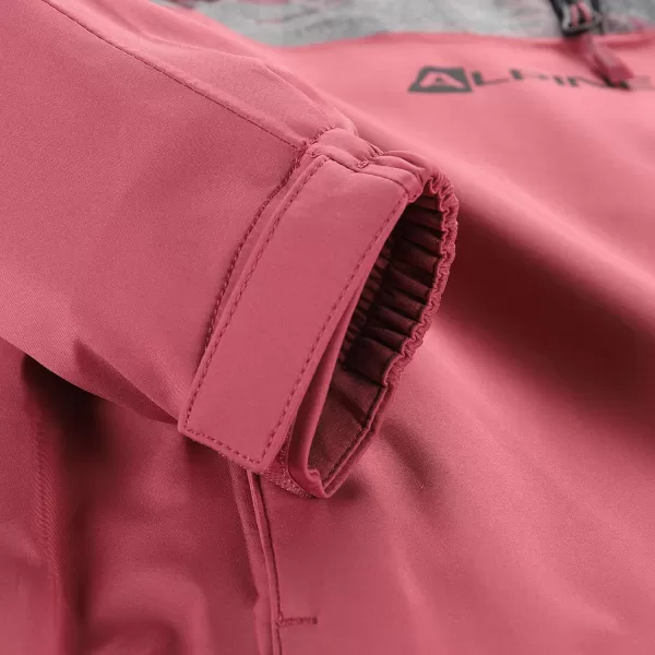  Dětská bunda ALPINE PRO GIBBO KJCY250 VÍNOVÁ 