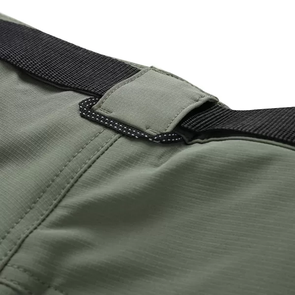  Pánské kalhoty ALPINE PRO NUTT MPAA630 ZELENÁ 