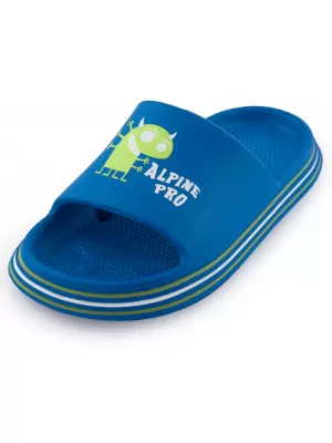 Dětské pantofle ALPINE PRO LARINO KBTA375 MODRÁ