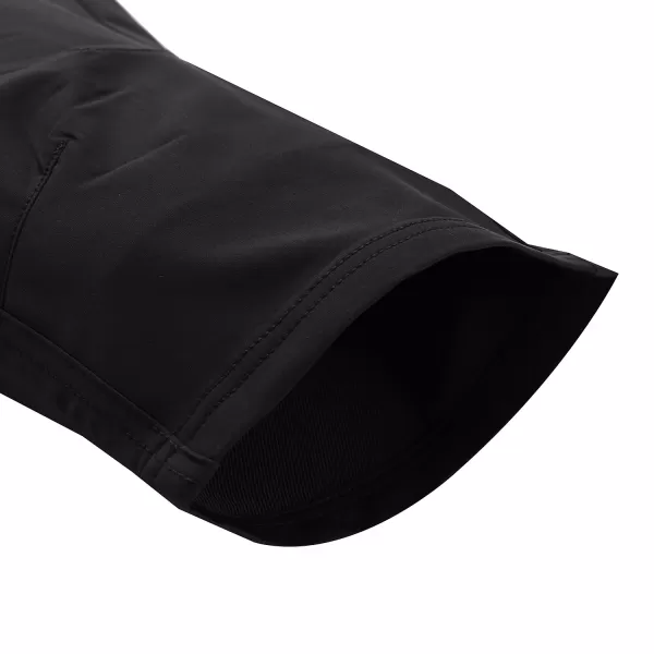  Pánské 3/4 kalhoty ALPINE PRO WEDER MPAA633 ČERNÁ 
