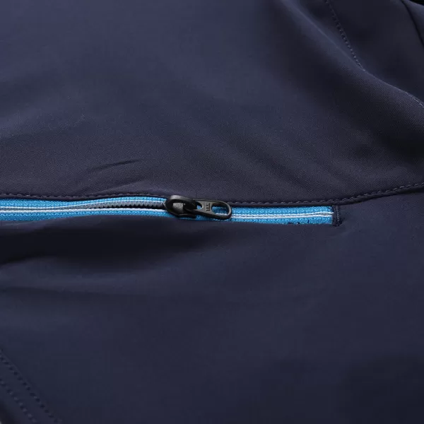  Pánské 3/4 kalhoty ALPINE PRO WEDER MPAA633 TMAVĚ MODRÁ 