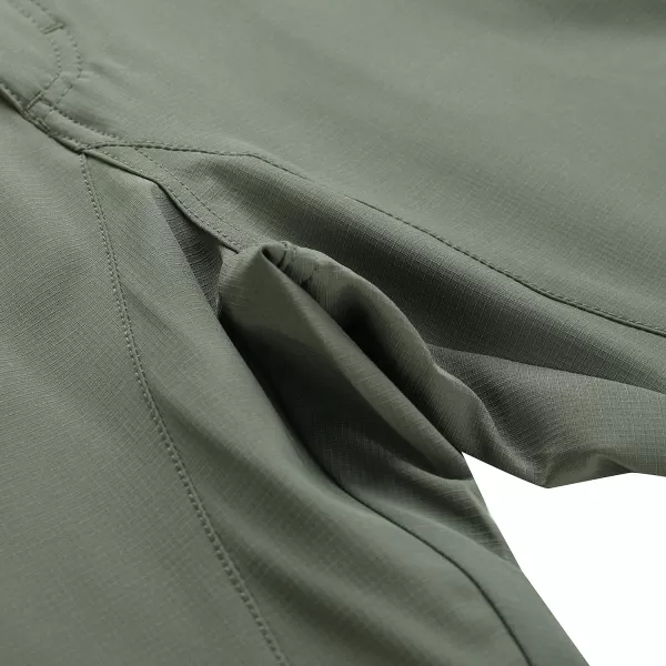  Pánské kalhoty ALPINE PRO NUTT MPAA630 ZELENÁ 
