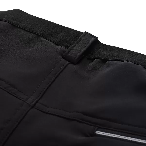  Pánské 3/4 kalhoty ALPINE PRO WEDER MPAA633 ČERNÁ 
