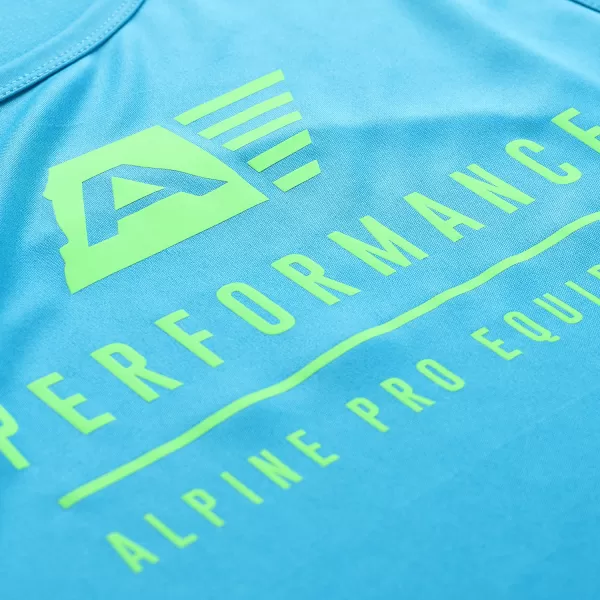  Pánské tílko ALPINE PRO MIXED MTSA829 MODRÁ 