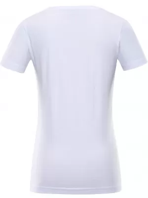 Dětské triko ALPINE PRO NATURO KTSA423 BÍLÁ
