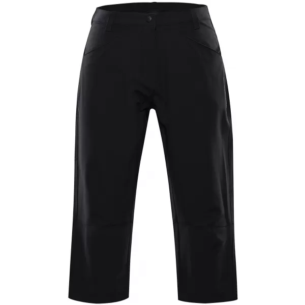  Dámské 3/4 kalhoty ALPINE PRO WEDERA LPAA637 ČERNÁ 