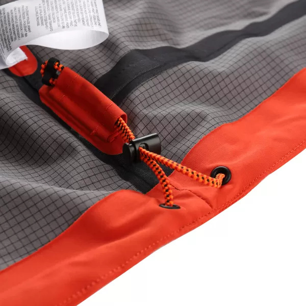  Pánská bunda ALPINE PRO CORT MJCA592 černá/červená 