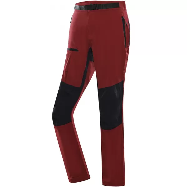  Pánské kalhoty ALPINE PRO SPAN MPAA631 ČERVENÁ 