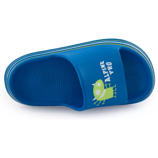  Dětské pantofle ALPINE PRO LARINO KBTA375 MODRÁ 