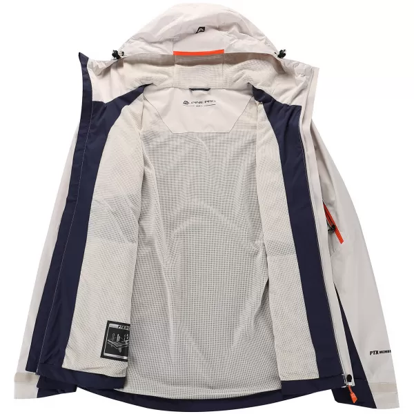  Pánská bunda ALPINE PRO IMPEC MJCA593 BÉŽOVÁ 