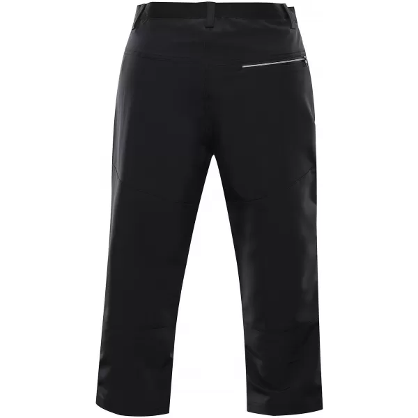  Pánské 3/4 kalhoty ALPINE PRO WEDER MPAA633 ČERNÁ 