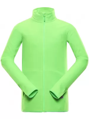 Pánská fleece mikina ALPINE PRO GARIM MSWA330 ZELENÁ