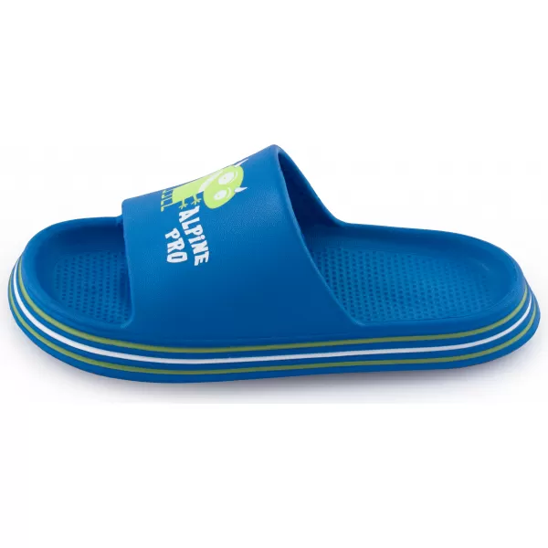  Dětské pantofle ALPINE PRO LARINO KBTA375 MODRÁ 
