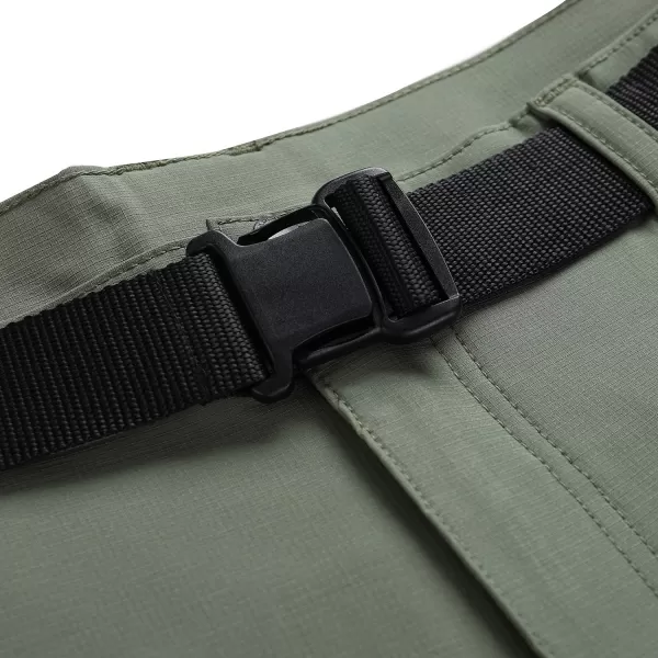  Pánské kalhoty ALPINE PRO NUTT MPAA630 ZELENÁ 